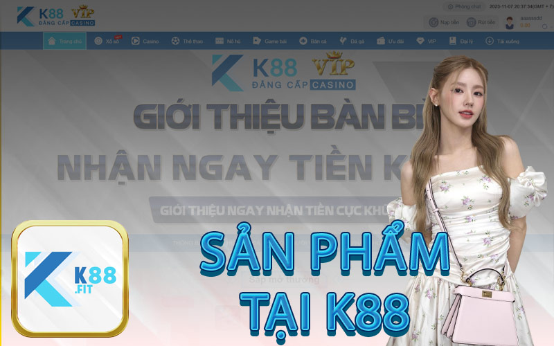 SẢN PHẨM TẠI K88